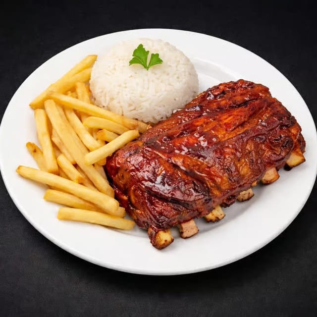BBQ Pork Ribs.