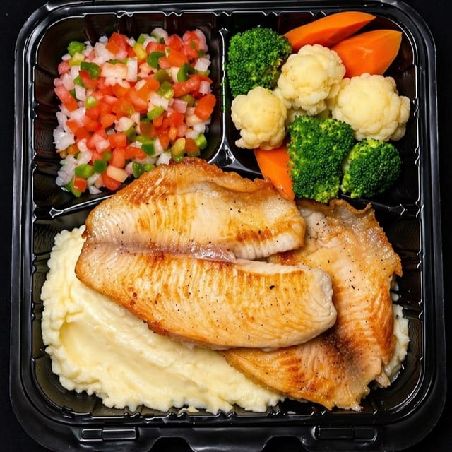 Peixe Grelhado/Grilled Tilapia.