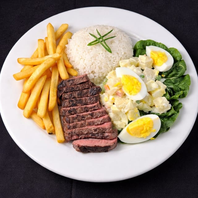 Churrasco de Alcatra.