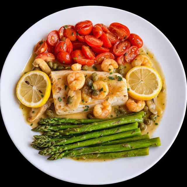 Fish Belle Meuniere.