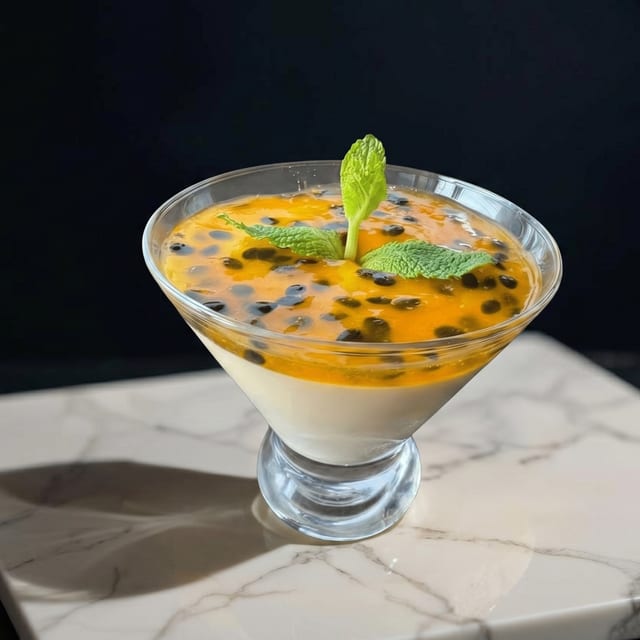 Mousse De Maracujá.