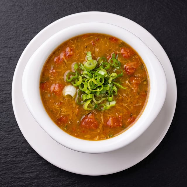Beef and Yucca Soup.