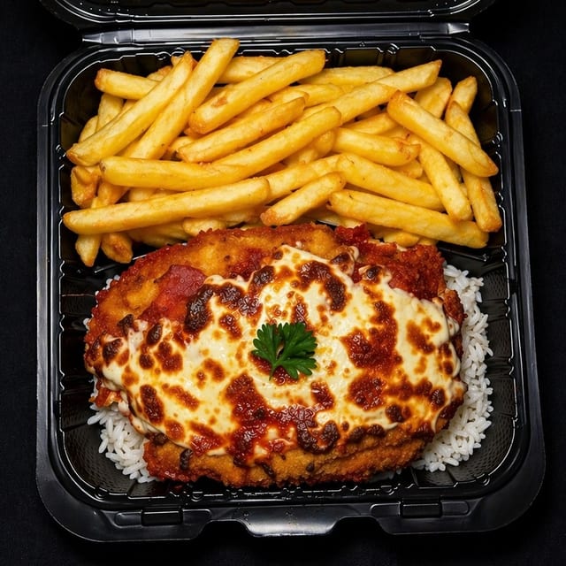 Chicken Parmigiana.